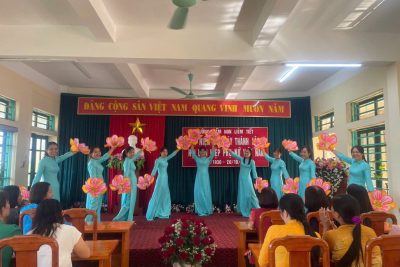 Chi hội phụ nữ Trường MN Liêm Tiết tổ chức kỷ niệm ngày TLHLHPNVN 20/10